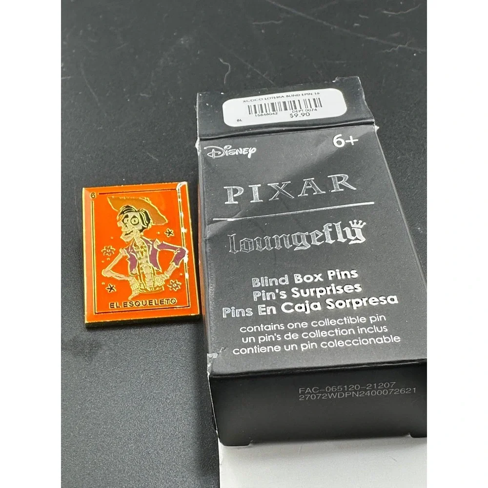 Loungefly Mystery Pin Set Disney Pixar Coco Hector New Open Box authentic